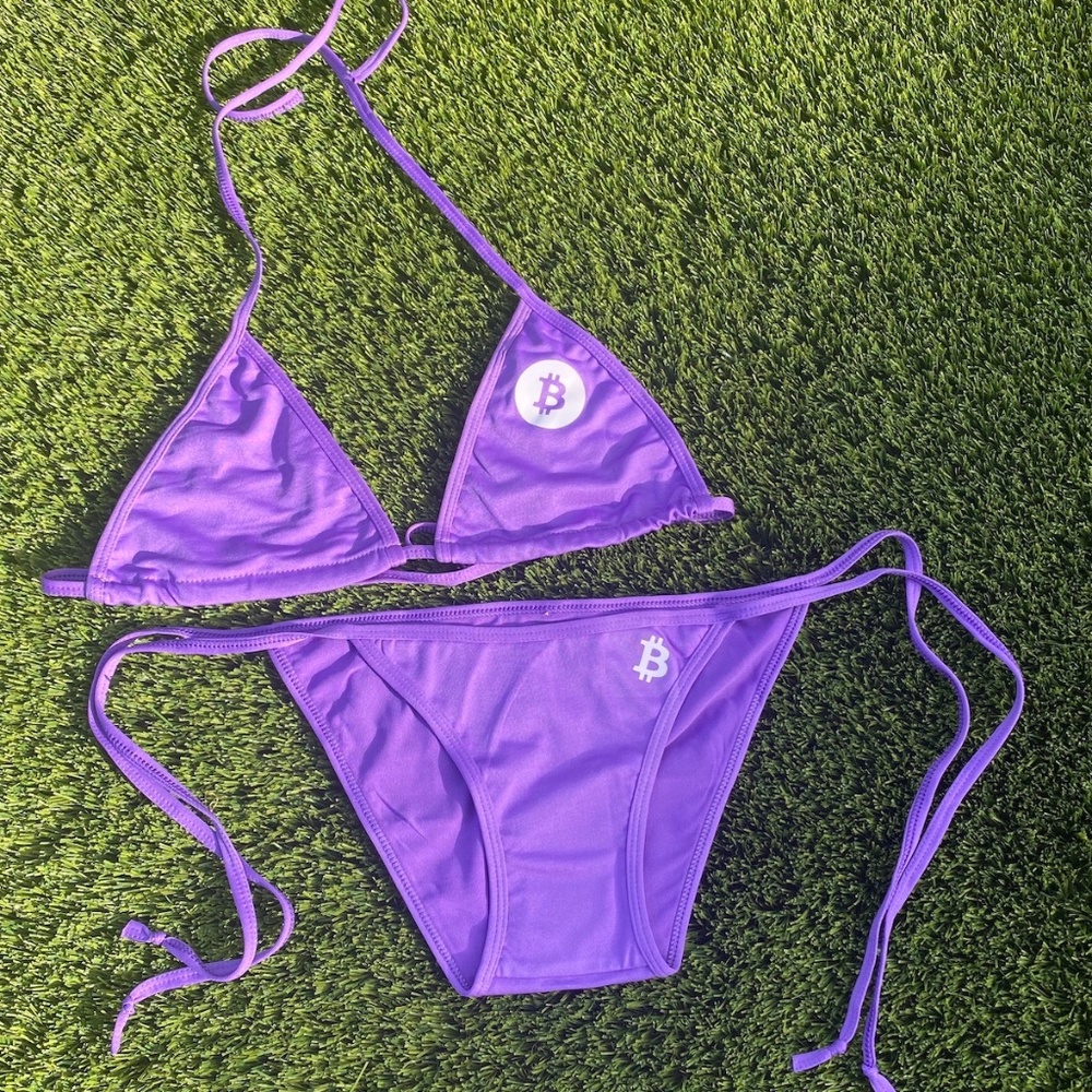 The Original Bitcoin HODL Bikini In Purple